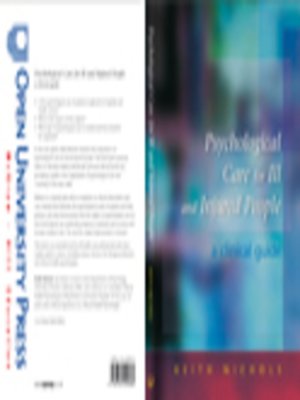 cover image of Psychological Care For Ill and Injured People